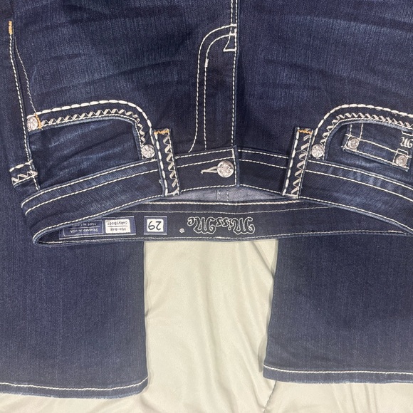 Miss Me Women's Dark Blue Boot Cut Jeans - Picture 4 of 6